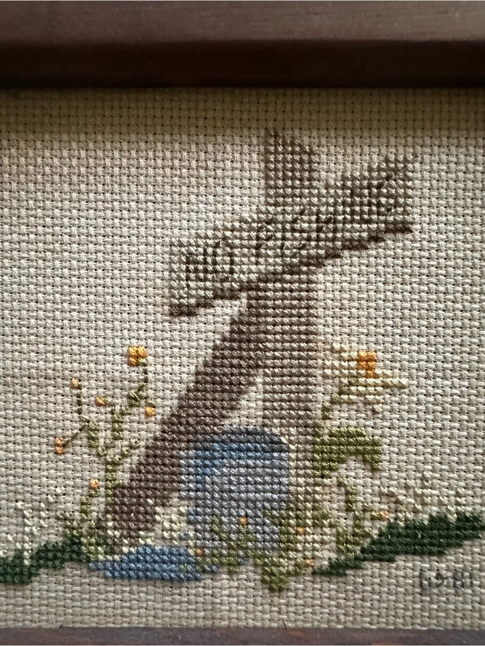 Hand made rustic brown